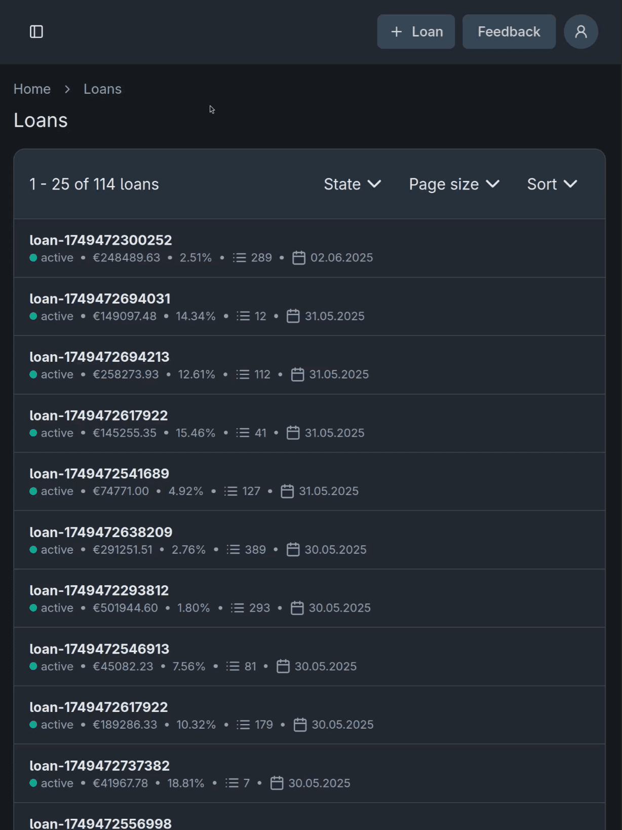 Advanced Loan Management System